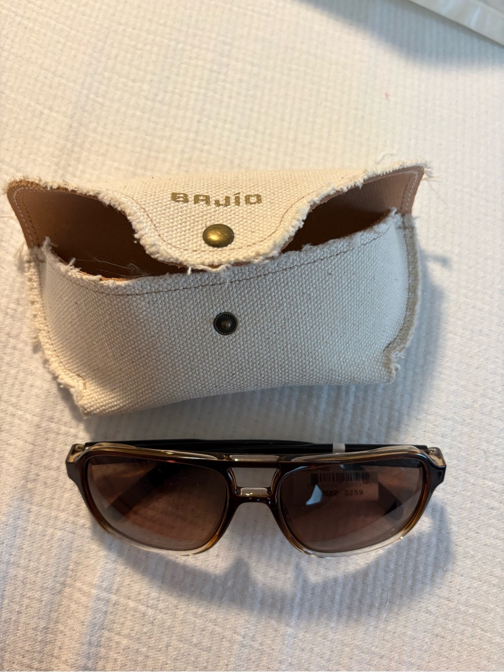 Bajio Brown Gradient Women’s Sunglasses